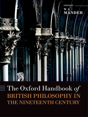 cover image of The Oxford Handbook of British Philosophy in the Nineteenth Century